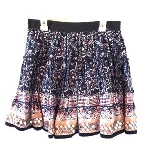Free People Western Skirt